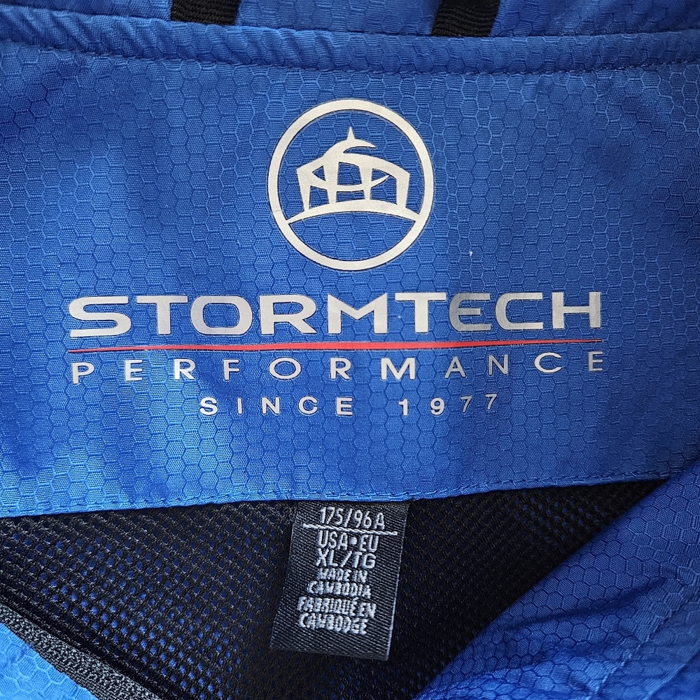 Stormtech Performance Windbreaker Jacket Xl Blue … - image 5